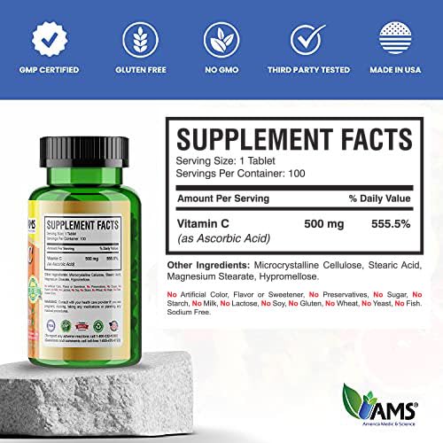 America Medic & Science Rapid-C 500mg Supplement - Vitamin C