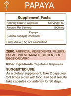 Secrets of the Tribe Papaya 60/120 Capsules