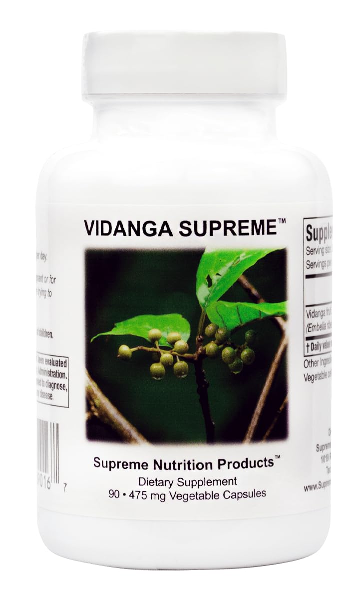 Supreme Nutrition Vidanga Supreme - 90 Vegetarian Capsules