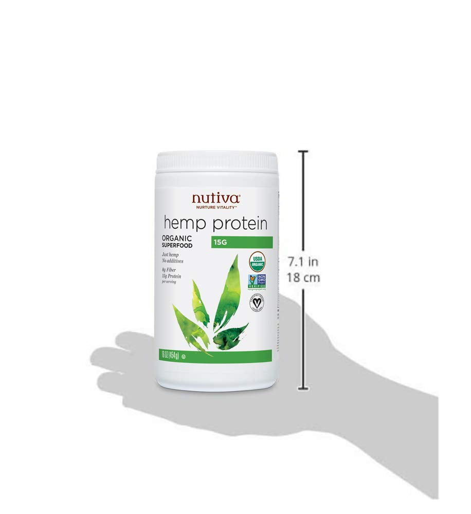 Nutiva Organic Cold-Processed Hemp Protein - 16 Ounces - image 6