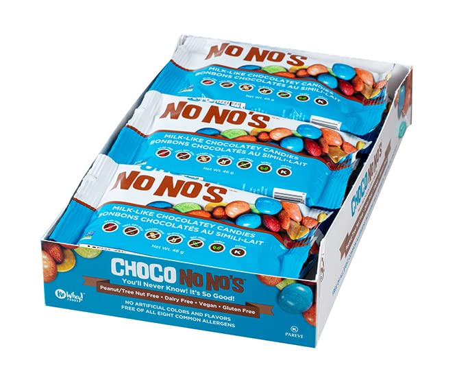 No Whey! Foods Choco NoNo's Vegan Chocolate Bar - 12 Pack