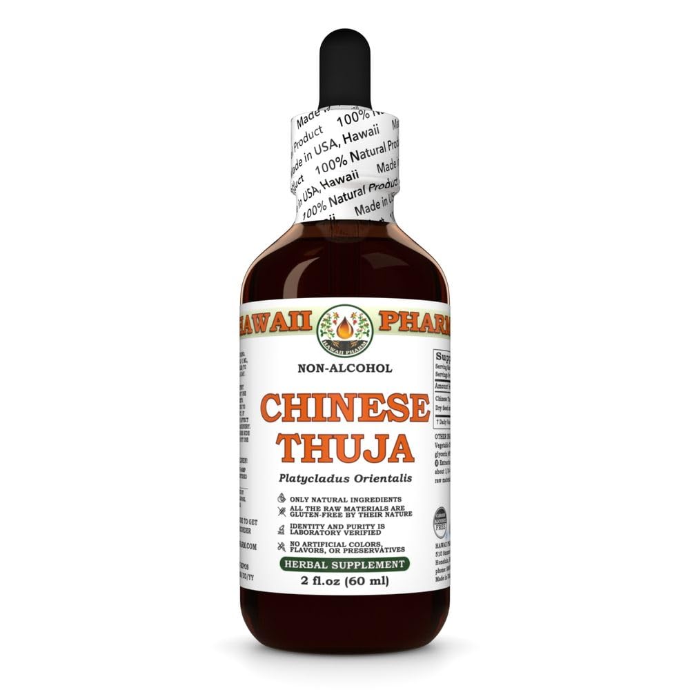 Hawaii Pharm Chinese Thuja (Platycladus orientalis) Seed Alcohol-Free