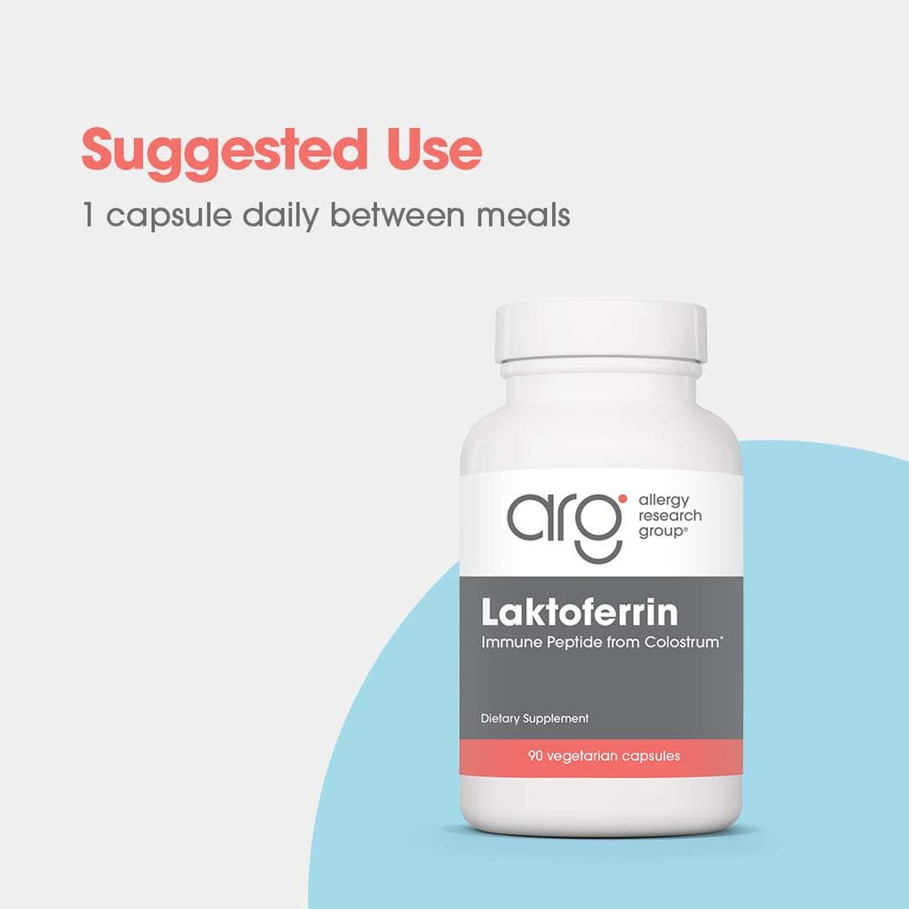 Allergy Research Group Lactoferrin 350 mg Immune Support - 90 Capsules - image 4