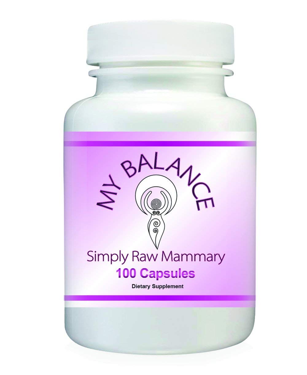 My Balance Simply Raw Mammary Glandular 400 mg - 100 Capsules