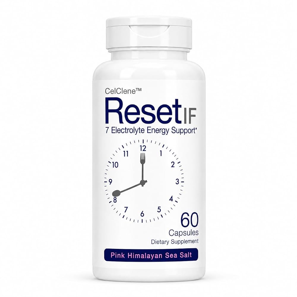 CELCLENE ResetIF Energy Electrolyte B12 Complex - 60 Capsules