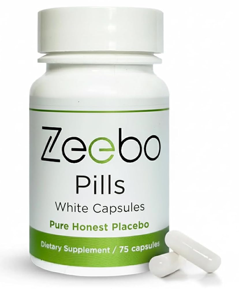 Zeebo Placebo Pills - Choose Tablet or Capsule Form - image 2