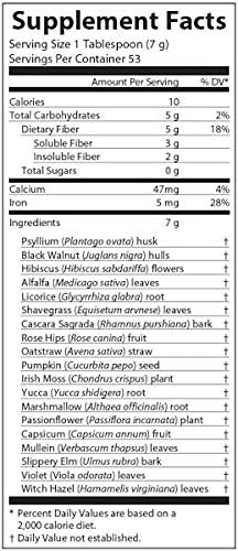 AIM Herbal Fiberblend Unflavored Powder - 13 oz (Two Pack) - image 2