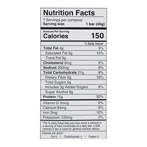 BariatricPal Divine 15g Protein & Fiber Bars - Cookies & Cream