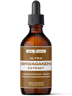 Ultra6 Nutrition Ashwagandha Liquid Drops with Rhodiola - 2 Fl Oz