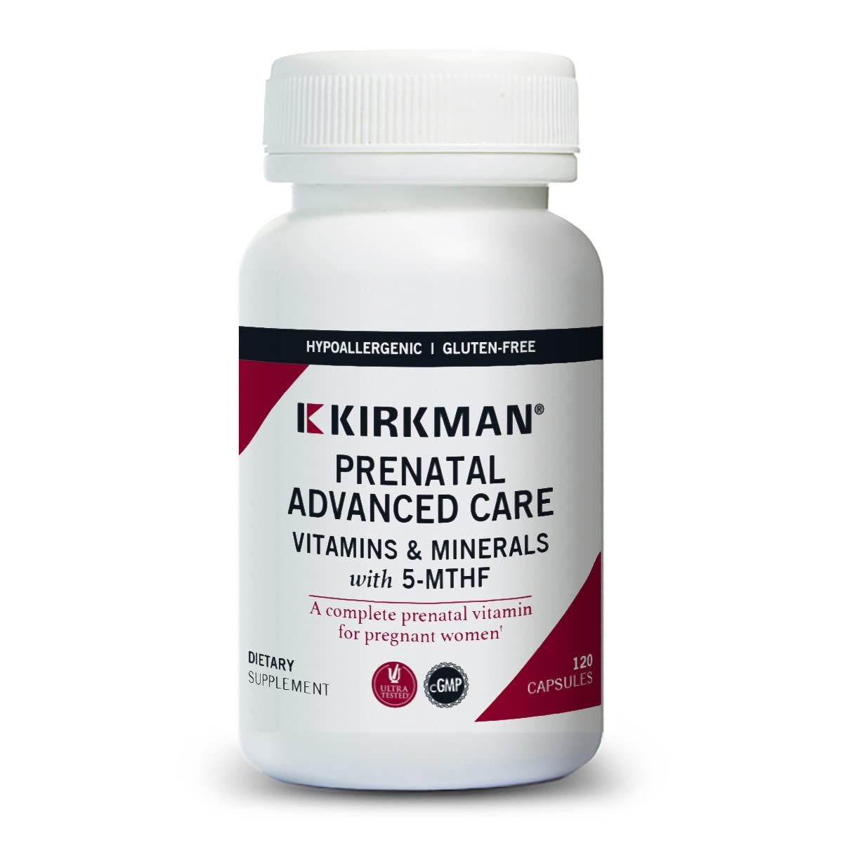 Kirkman Prenatal Advanced Care - 120 Capsules