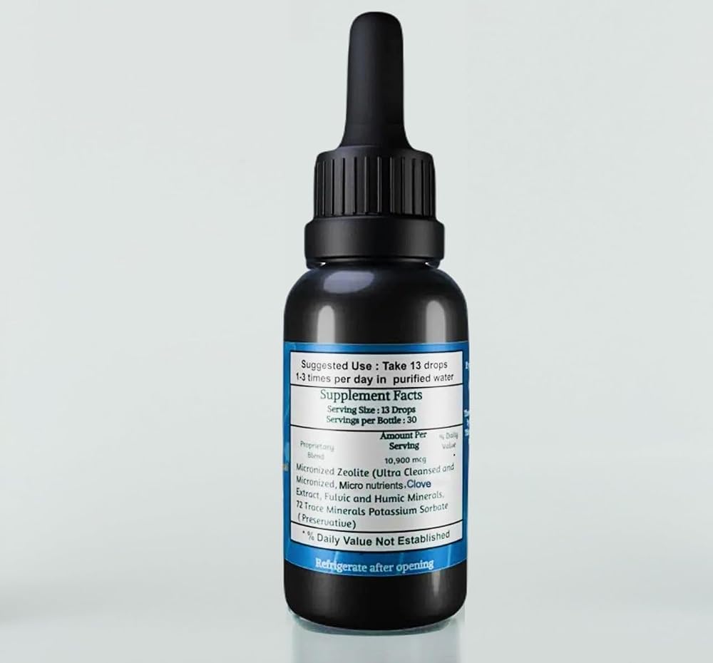 Earth Wellness Liquified Zeolite Fulvic and Humic Acid - 1 oz - image 2