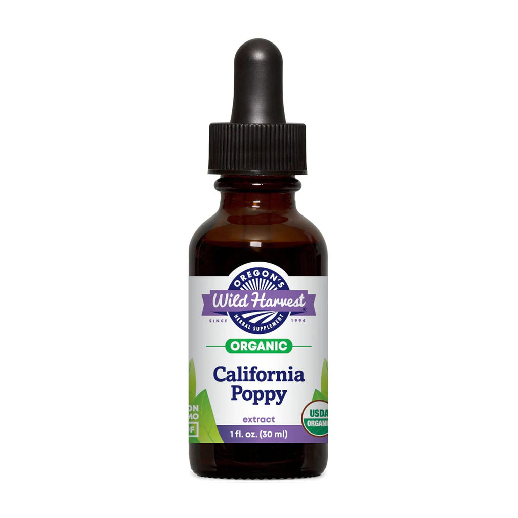 Oregon's Wild Harvest California Poppy Herbal Extract - 1 Fl Oz