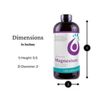 Life Solutions Liquid Magnesium Citrate Supplement - 8 Fl Oz - image 4