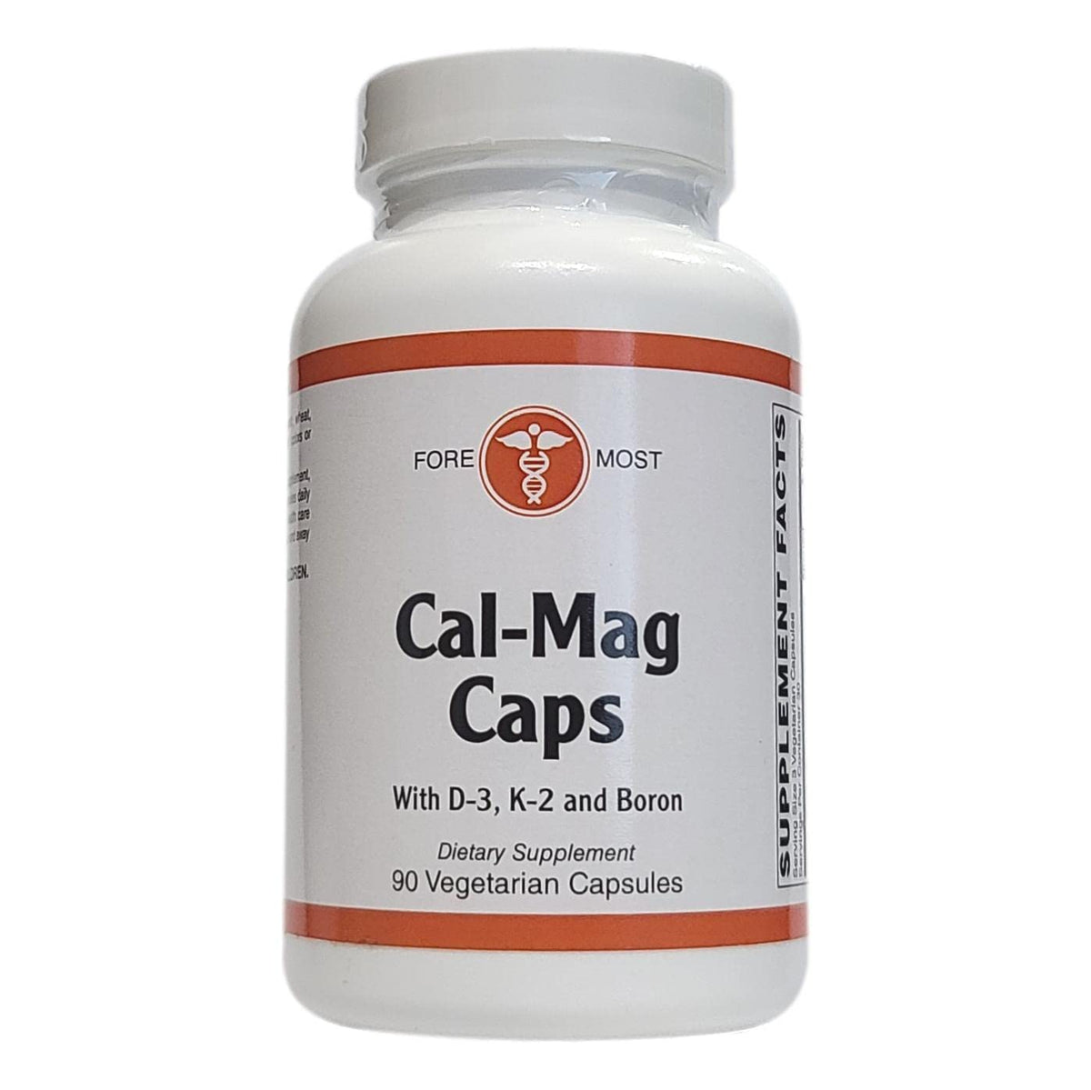 Holistic Health Cal-MAG CAPS with D-3, K-2 and Boron - 90 Vegetarian Capsules
