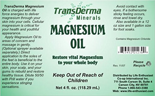 Transderma Minerals Magnesium Oil for Skin Health - 4 FL Oz - image 2
