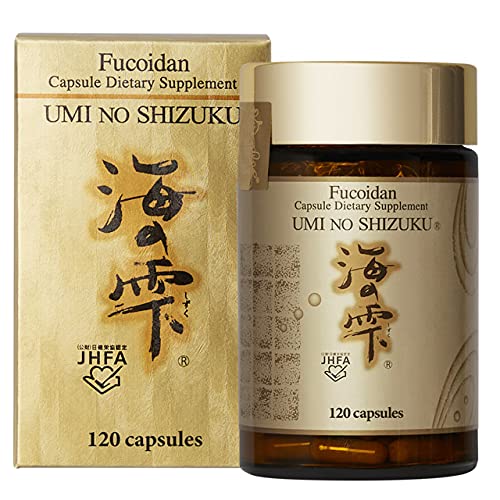UMI NO SHIZUKU Fucoidan Capsule Immune Support - 120 Capsules
