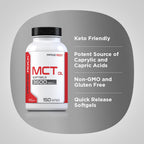 Piping Rock MCT Oil Softgel Capsules 3600mg - 150 Softgels - image 4