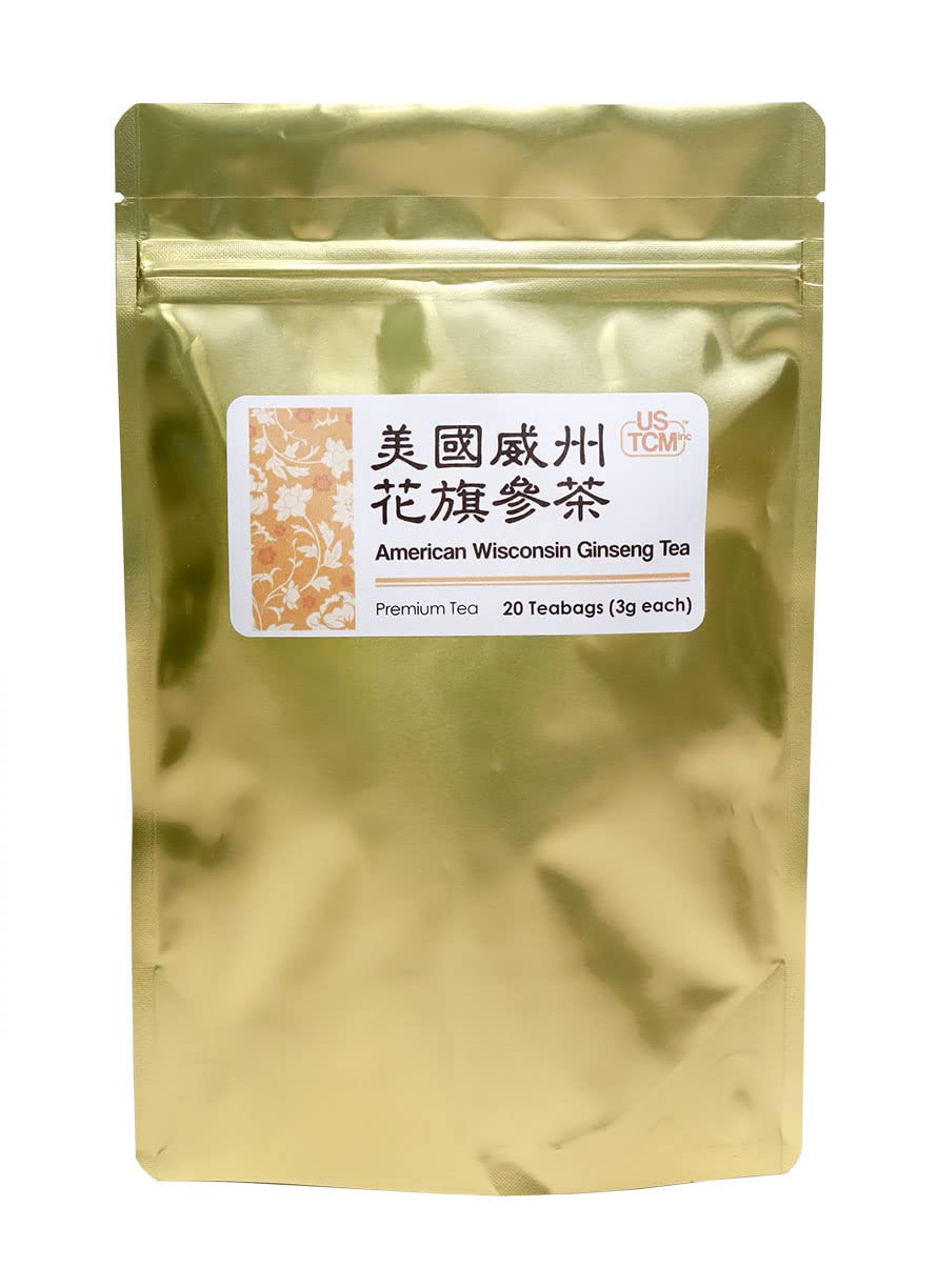 USTCM American Wisconsin Ginseng Tea - 205 Teabags