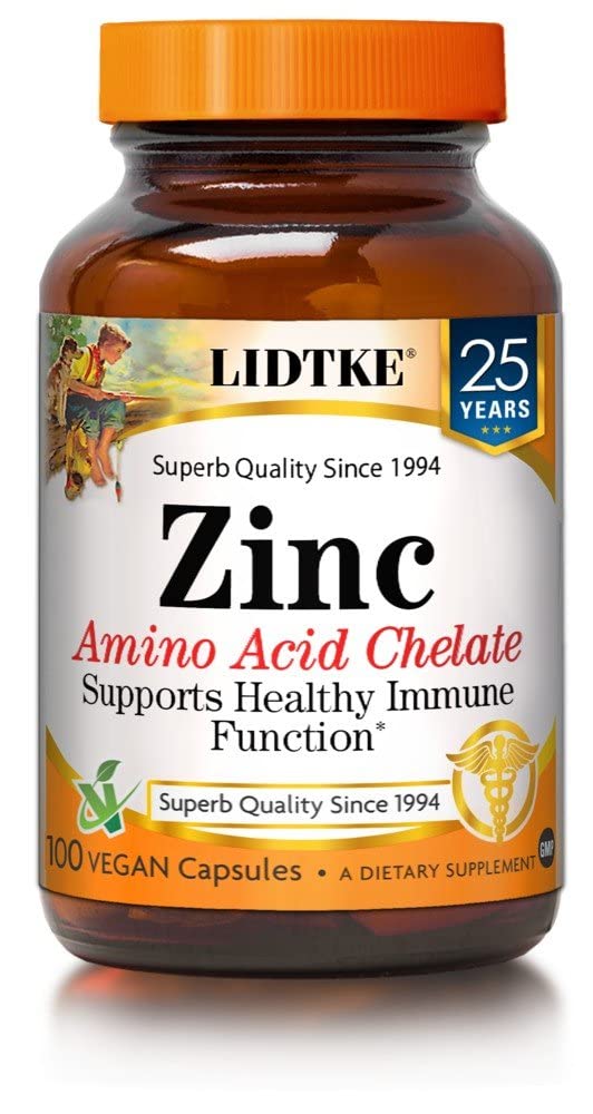 Lidtke Zinc 100 Vegetarian Capsules