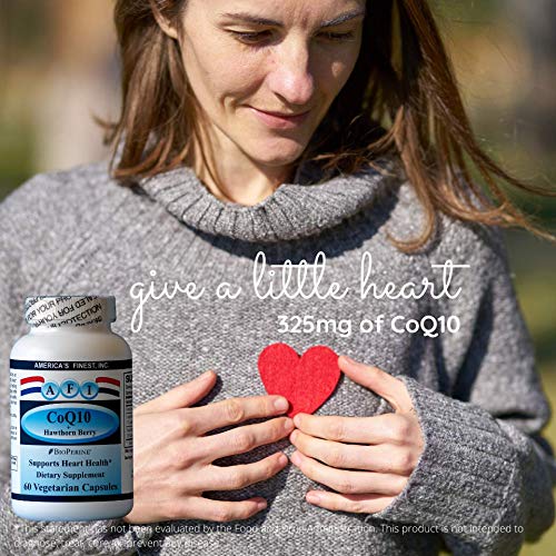 AFI CoQ10 + Hawthorn Berry Heart Health Support - 60 Capsules - image 4