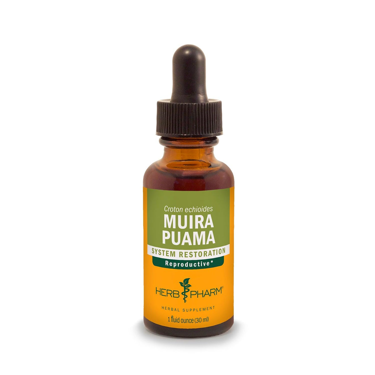 Herb Pharm Muira Puama Liquid Extract for Reproductive Support - 1 Fl Oz