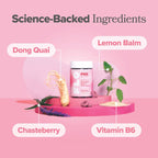 O Positiv FLO PMS Gummies for Women - Proactive PMS Relief - Targets
