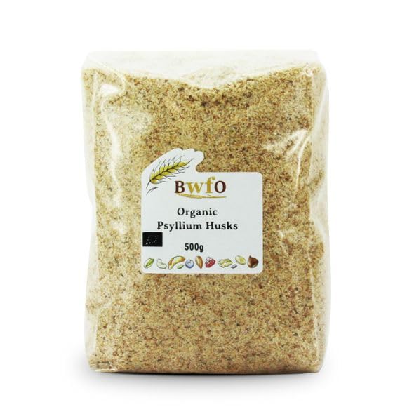 Buy Whole Foods Organic Psyllium Husks - 500g