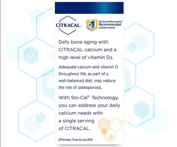 Citracal Calcium +D Slow Release 1200 - 160 Tablets - image 4