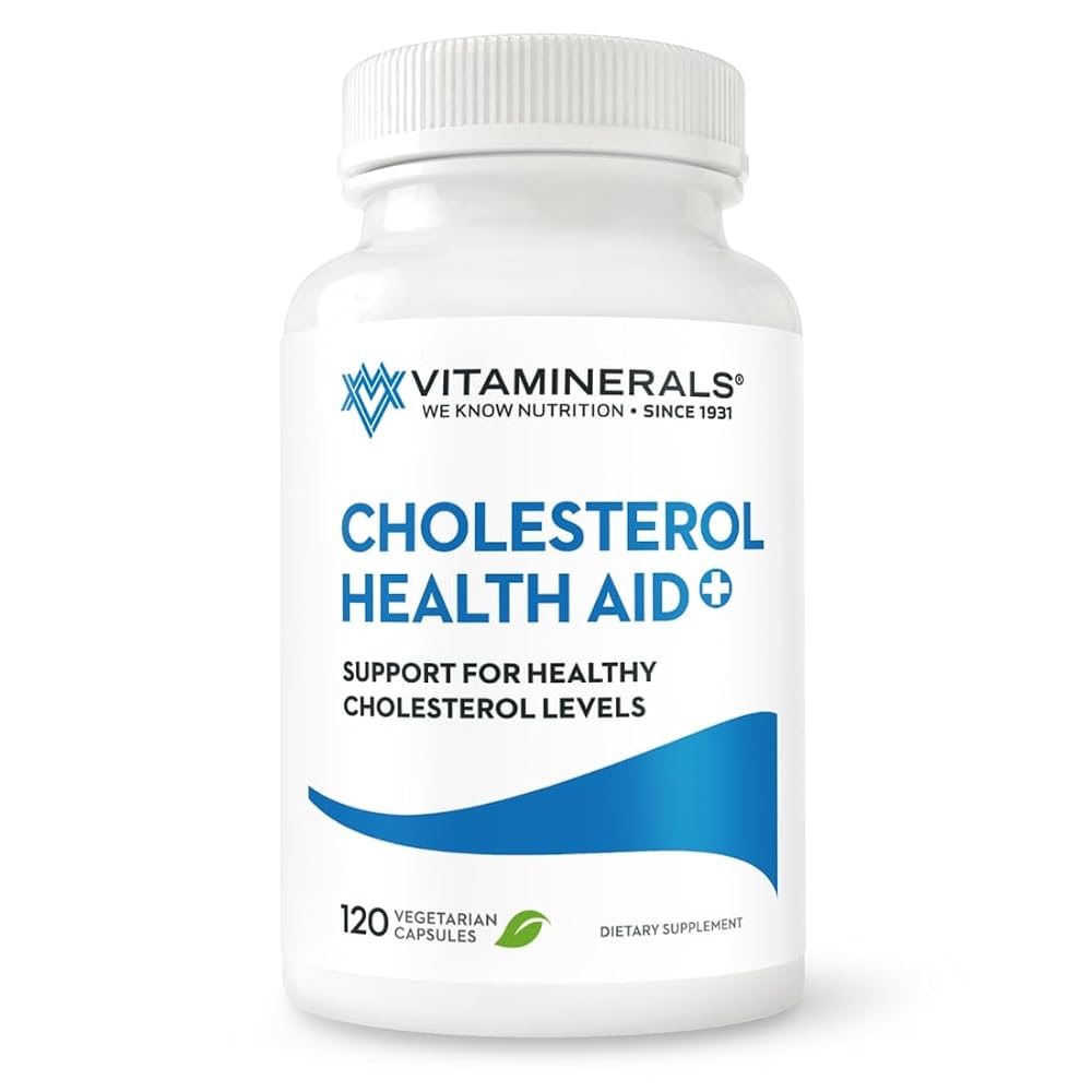 Vitaminerals Cholesterol Health Aid Plus - 60 Vegetarian Capsules