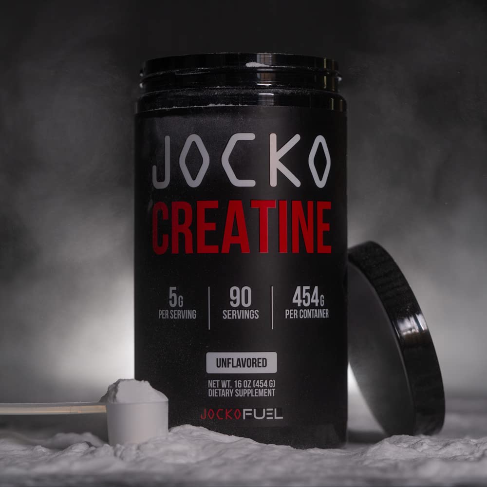 Jocko Fuel Creatine Monohydrate Powder Unflavored - 454g - image 5
