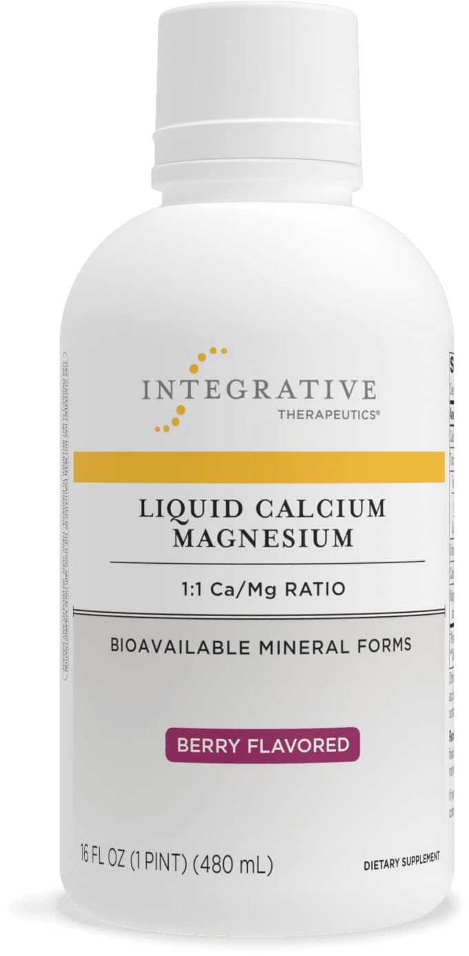 Integrative Therapeutics Liquid Calcium Magnesium 1:1 - 16 Fl Oz