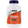NOW Foods GABA with Vitamin B6 500 mg - 200 Vegetable Capsules