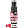 Complement Vegan Vitamin Triple B12 Liquid Spray 1500 mcg - 60 Servings