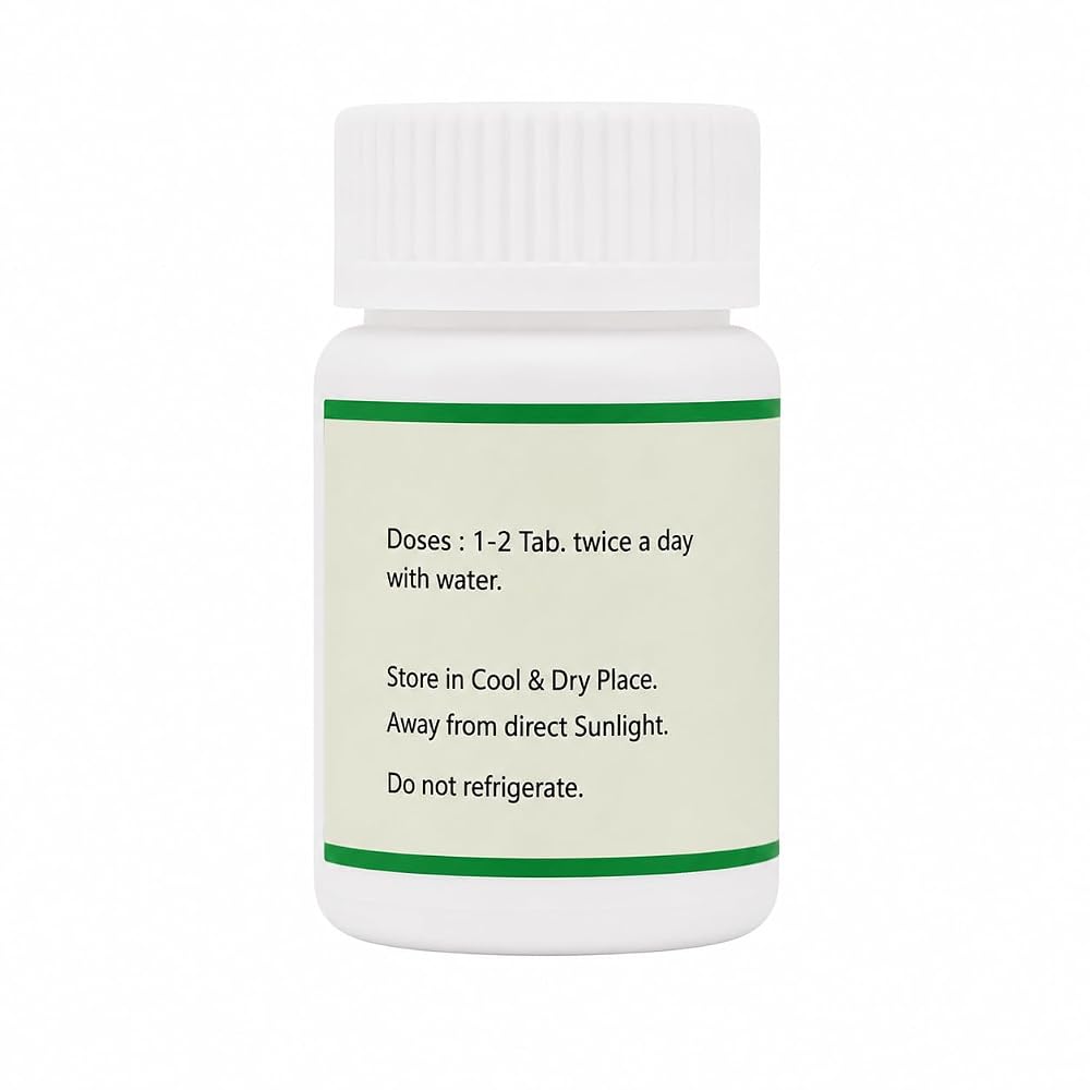 SN Herbals Tribhuvan Kirti Ras Ayurvedic Herbal Blend - 50 Tablets - image 2