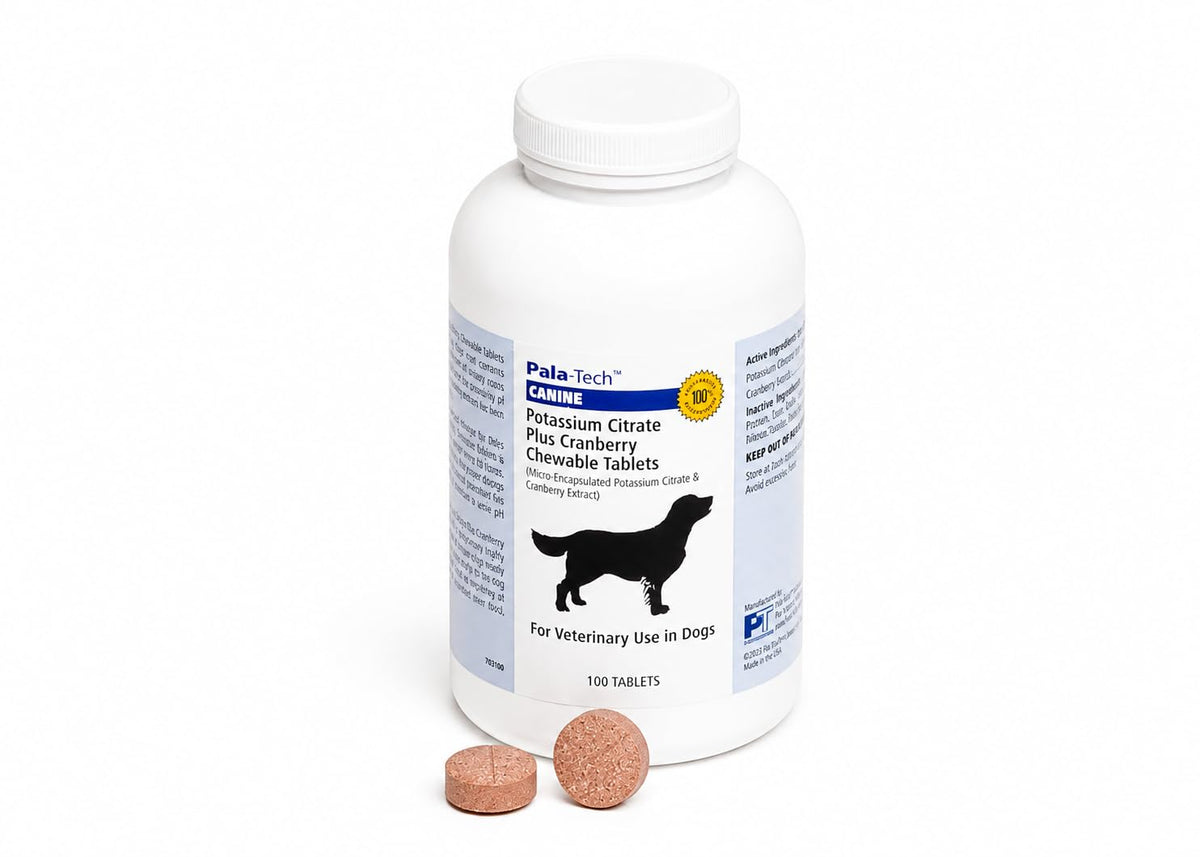Pala Tech Dog UTI Treatment - Potassium Citrate Plus Cranberry