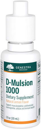 Genestra Brands D-Mulsion 1000 Vitamin D3 Drops - 1 Fl Oz