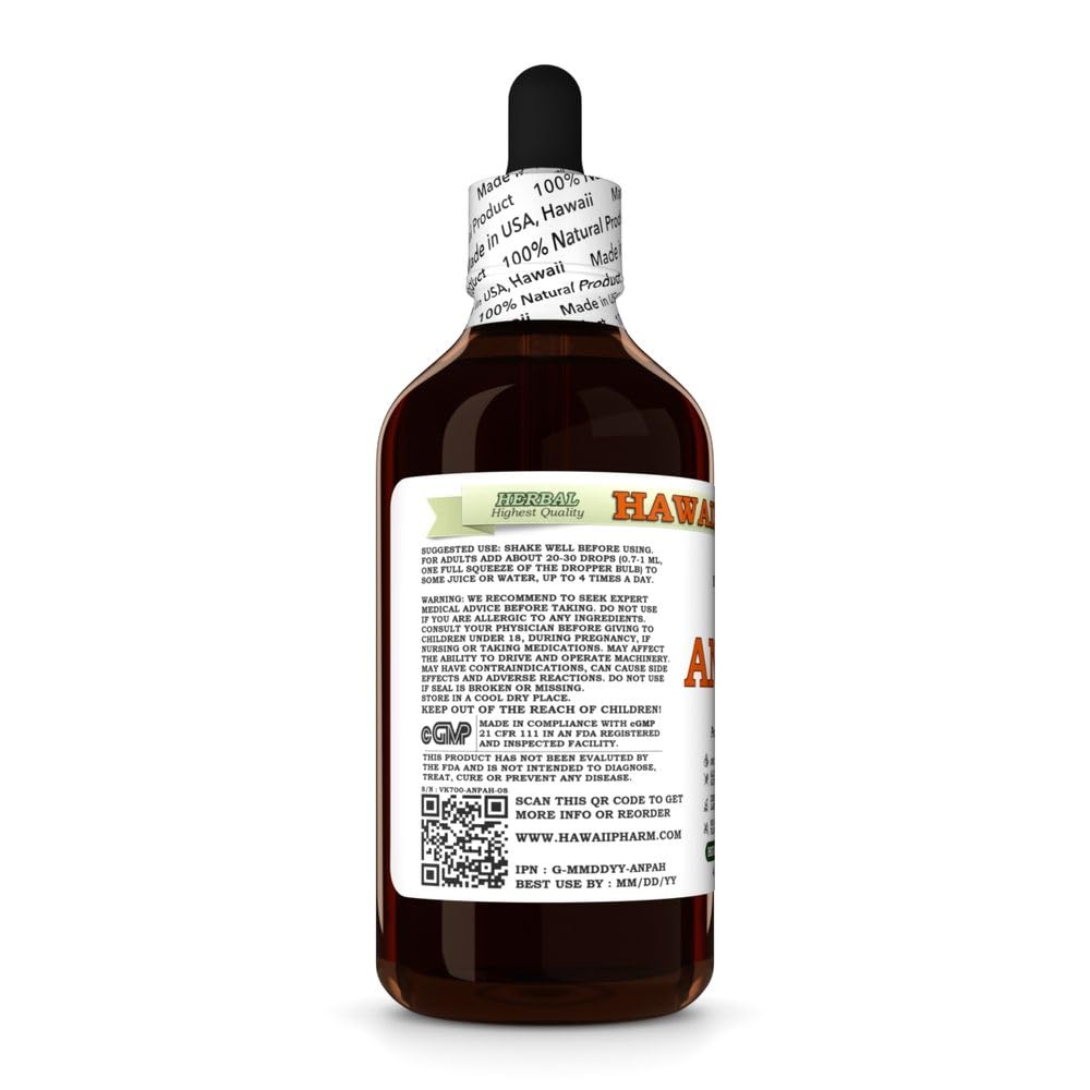 Hawaii Pharm Anamu (Petiveria alliacea) Herb Alcohol-Free Extract