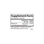 Carlson Vitamin D3 2500 IU Immune Support - 150 Softgels - image 4