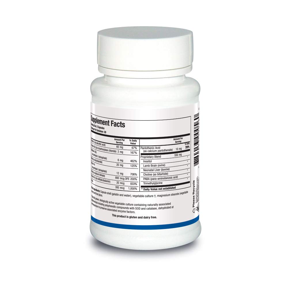 BIOTICS RESEARCH Bio GGG B Complex with Methyl B12 - 60 Capsules - image 2