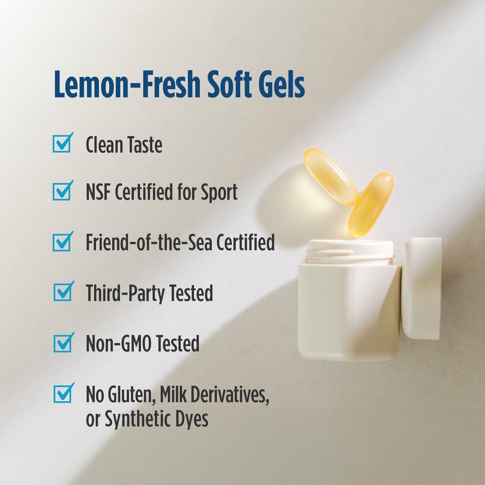 Nordic Naturals Ultimate Omega 2X Lemon - 60 Softgels - image 4