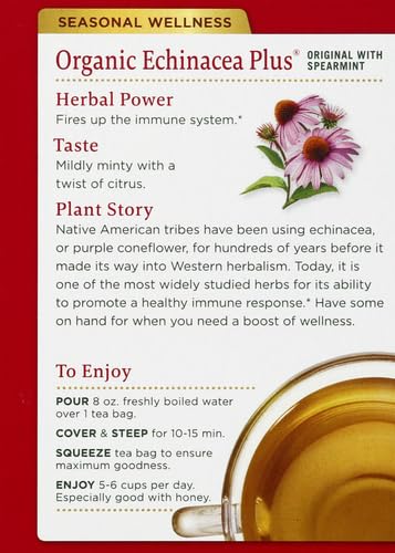 Traditional Medicinals Organic Echinacea Plus Seasonal Tea - 16 Tea Bags - image 5
