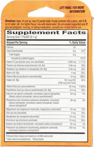 Alacer Corp. Emergen-C Vitamin C 1000 mg Daily Immune Support - 2 Packets - image 2