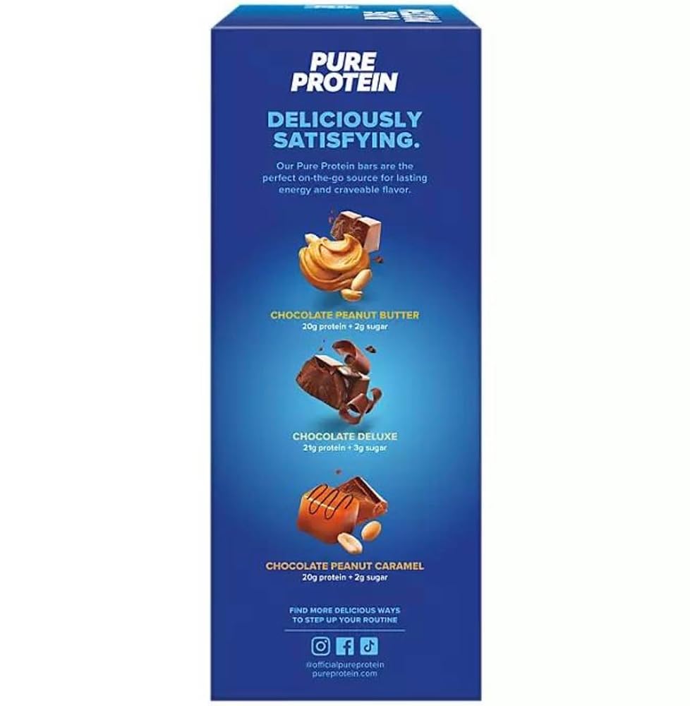 NEYUM Pure Protein Bars High Protein Energy Support - 23 Pack - image 4