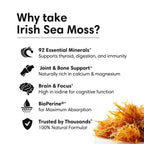 Sherpa Gold Organic Irish Sea Moss Capsules - 60 Capsules - image 2