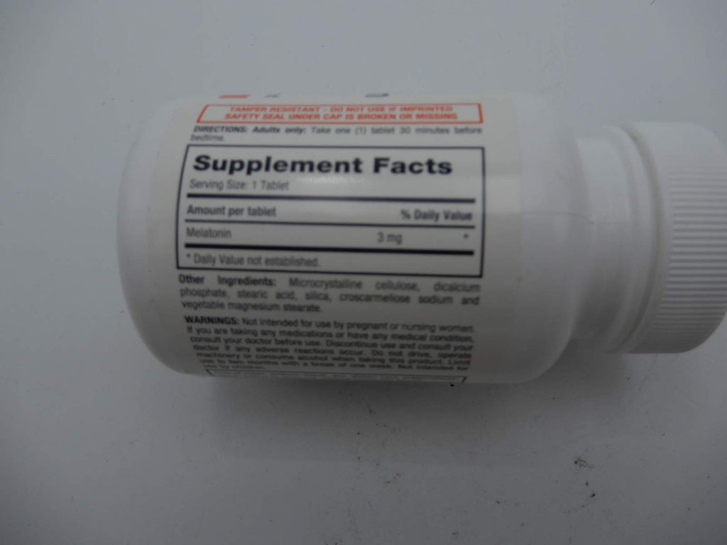 Rugby 3mg Melatonin - 60 Tablets - image 2
