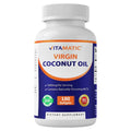 Vitamatic Virgin Coconut Oil Softgels 3000 mg - 180 Softgels