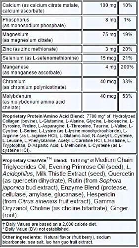 Apex Energetics ClearVite-CLA Collagen Protein - 1.08 lb - image 3