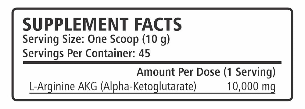 NXP Supplements L-Arginine AKG Powder for Horses - 1 lb - image 6