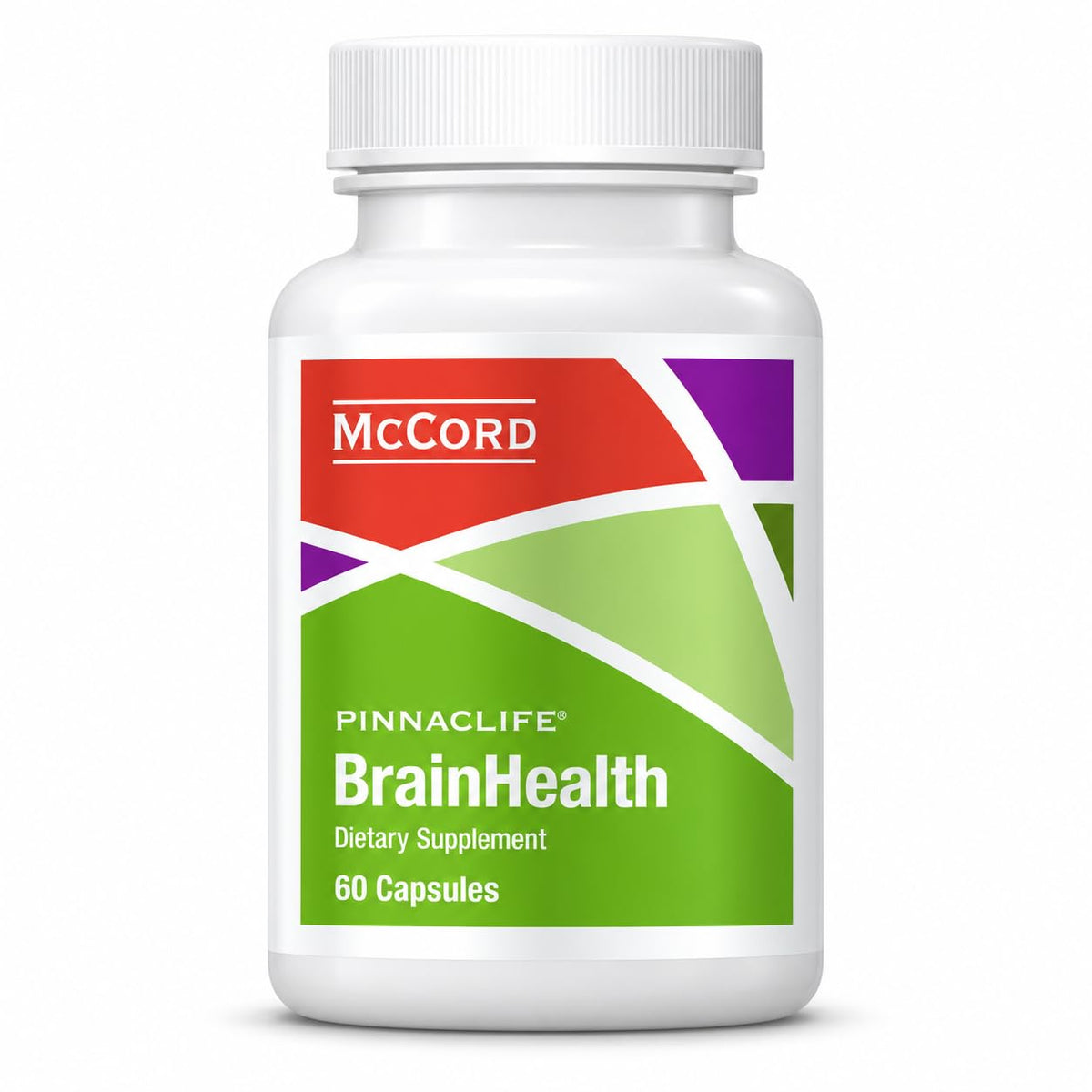 Pinnaclife McCord BrainHealth Brain Supplement for Memory & Focus - 60 Capsules