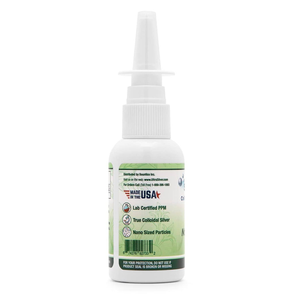 Ultra Silver Colloidal Silver Nasal Spray for Sinus Comfort - 2 fl oz - image 2